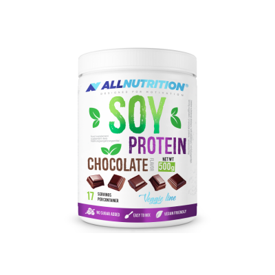 Соев протеин изолат х 500 гр, различни вкусове Allnutrition | Soy Protein