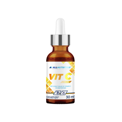 Витамин Ц на капки х 30 мл AllNutrition | Vitamin C Drops