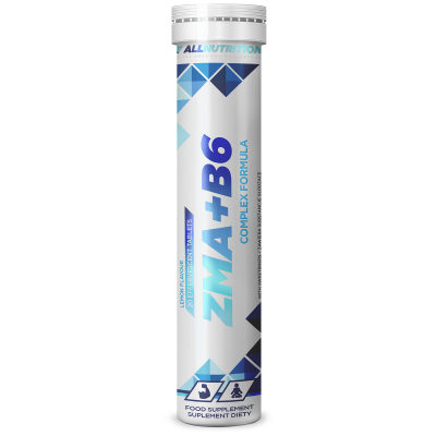 ZMA Цинк, магнезий + Витамин Б6 х 20 ефервесцентни таблетки Allnutrition | ZMA + B6