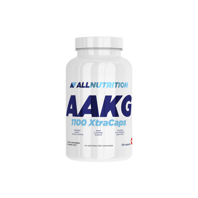 ААКГ Аргинин алфа-кето глутарат 1100 мг х 120 капсули Allnutrition | AAKG XtraCaps