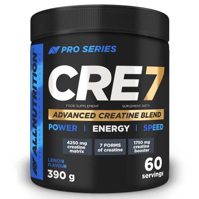 CRE7 Креатинова матрица х 390 гр ( вкус на лимон ) Allnutrition