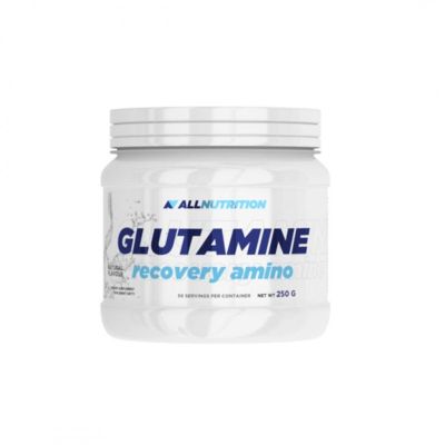 Глутамин + таурин + Витамин Ц х 250 гр Allnutrition | Glutamine Recovery Amino