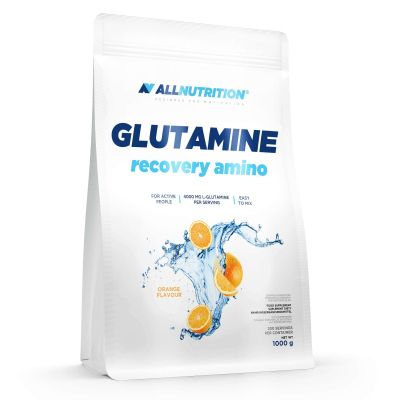 Глутамин + таурин + Витамин Ц х 1 килограм Allnutrition | Glutamine Recovery Amino