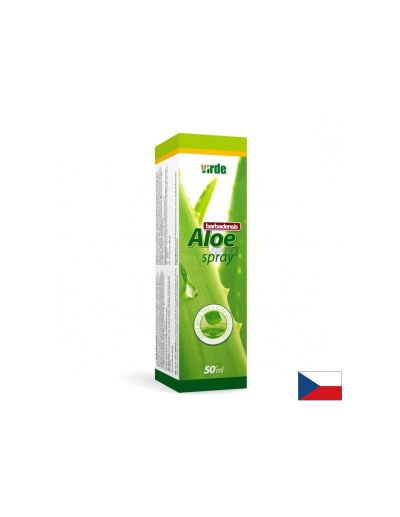 Алое вера спрей при слънчеви изгаряния и раздразнена кожа х 50 мл VIRDE | Aloe vera spray