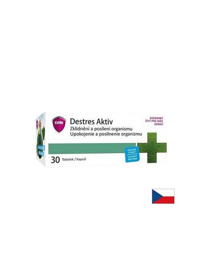 ДИСТРЕС АКТИВ Билкова формула при стрес и безсъние х 30 капсули VIRDE | Destres Aktiv