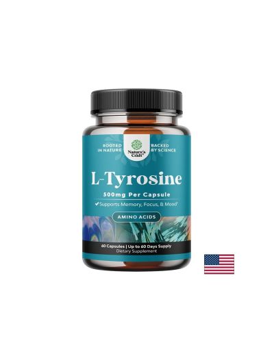Л-Тирозин 500 мг х 60 капсули Nature's Craft | L-Tyrosine