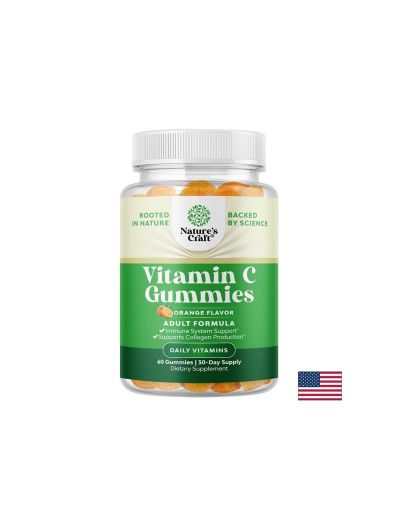 Витамин Ц 125 мг х 60 желирани таблетки Nature's craft | Vitamin C