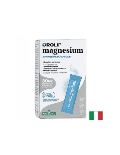 Липозомен магнезий 187.5 мг х 30 сашета NATURANDO | Lyposomal Magnesium