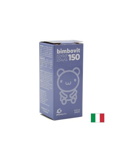 Витамин Д3 400 IU + К1 150 мкг на капки х 7 мл PHARMAGUIDA | Bimbovit DK 150