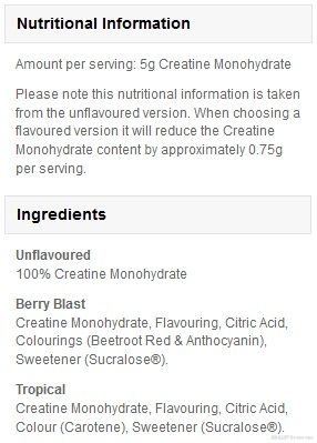 Креатин монохидрат ИМПАКТ х 1000 гр МАЙПРОТЕИН | Myprotein Creatine Monohydrate Powder