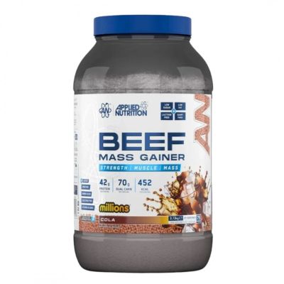 Телешки гейтър х 3.130 килограма, различни вкусове Applied Nutrition | Beef Mass Gainer