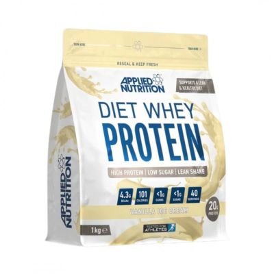 Диетичен протеин + КЛА, Л-карнитин и зелен чай х 1 килограм Applied Nutrition | Diet Whey