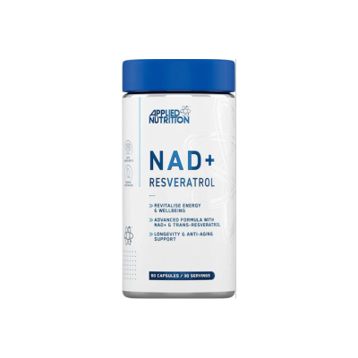 НАД + Ресвератрол + Витамин Ц х 60 таблетки Applied Nutrition | NAD+ Resveratrol