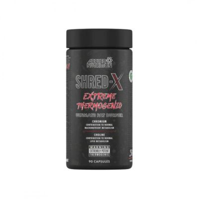 ФЕТ БЪРНЪР за отслабване х 90 капсули Applied Nutrition | Shred-X Extreme Thermogenic Caps