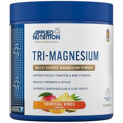 Три - Магнезий ( бисглицинат, цитрат и таурат ) на прах 200 гр | Applied Nutrition Tri-Magnesium Powder