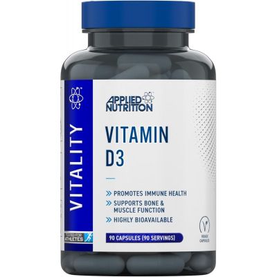 Витамин Д3 3000 IU х 90 таблетки Applied Nutrition | Vitamin D3