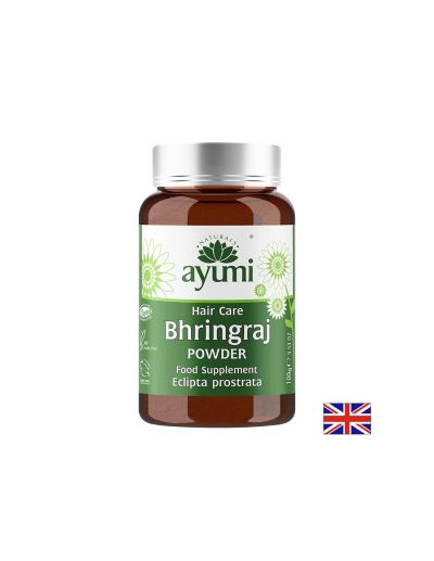 Бринградж на прах срещу посивяване на косата х 100 гр AYUMI | Bringraj powder