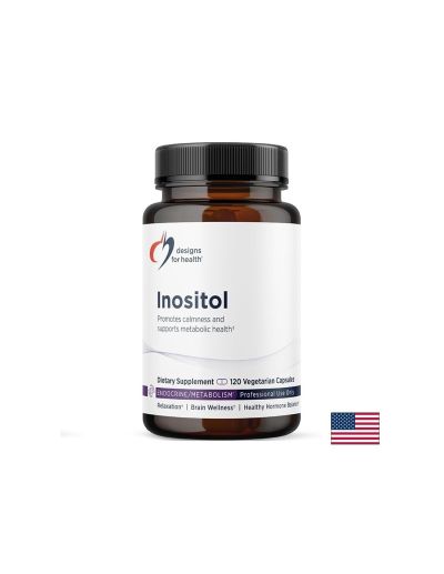 Мио инозитол 900 мг х 120 капсули Designs For Health | Myo inositol