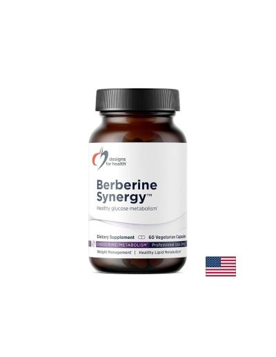 Берберин 400 мг + Алфа-липоева киселина 50 мг х 60 капсули Desigs For Health | Berberine Synergy