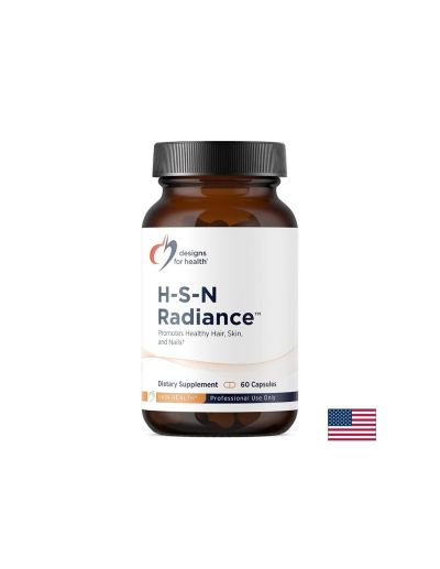 H-S-N Radiance Формула за коса, кожа и нокти с кератин, биотин и бамбук х 60 капсули Designs For Health