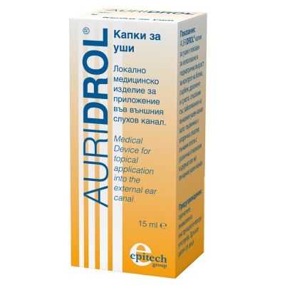 АУРИДРОЛ Капки за уши х 10 мл NATURPHARMA | Auridrol ear drops