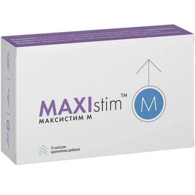 МАКСИСТИМ М х 15 капсули NATURPHARMA | Maxistim M
