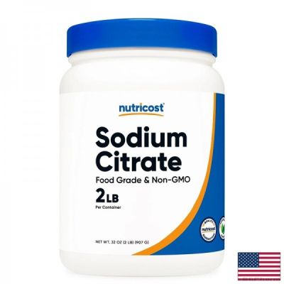 Натриев цитрат на прах 927 гр за алкално-киселинно равновесие Nutricost | Sodium Citrate