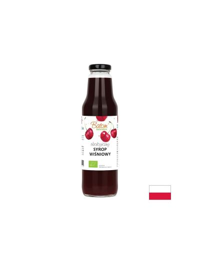 Сироп от вишни (пастьоризиран) БИО х 750 мл BATOM | Tart cherry sypup