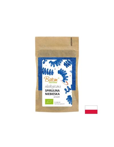 Синя спирулина на прах БИО х 15 гр BATOM | Blue spirulina powder