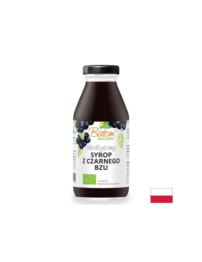 Сироп от черен бъз БИО х 330 мл BATOM | Elderberry juice