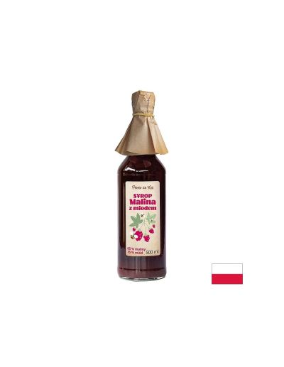 Малинов сироп с пчелен мед х 500 мл BIO PLANET | Raspeberry juice with honey
