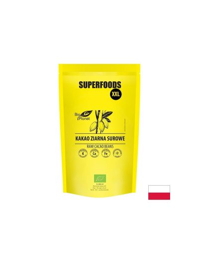 Какаови зърна сурови БИО х 600 гр BIO PLANET | Cacao nibs