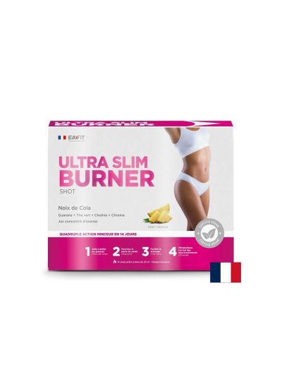 Течна формула за контрол на теглото и активен метаболизъм х 14 флакона EA PHARMA | Ultra Slim Burner