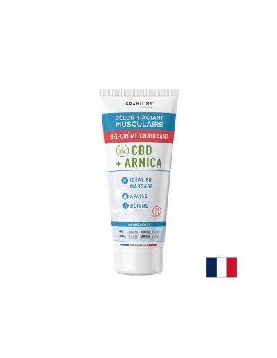 Затоплящ гел-крем със CBD и арника за мускули х 75 мл EA PHARMA