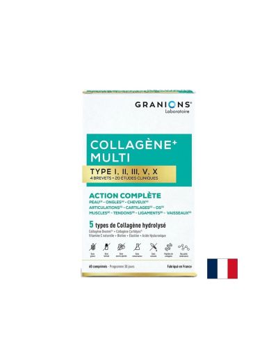Морски колаген тип I, II, III, V и X х 60 таблетки EA PHARMA | Marine Collagen