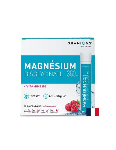 Течен магнезий бислицинат + Витамин Б6 х 10 флакона EA PHARMA | Liquid Magnesium + B6