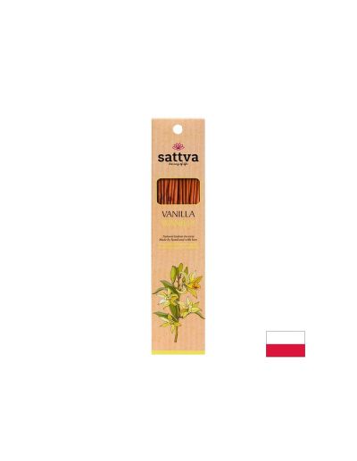 Ароматни пръчици с Ванилия х 15 броя SATTVA AYURVEDA