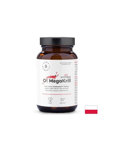 Масло от крил високопречиствено 590 мг х 60 капсули Aura herbals |  SUPERBA Boost Krill oil