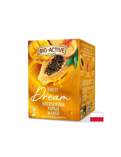Вечерен чай с манго, праскова и куркума х 20 филтъра HERBAPOL | Sweet Dream Tea