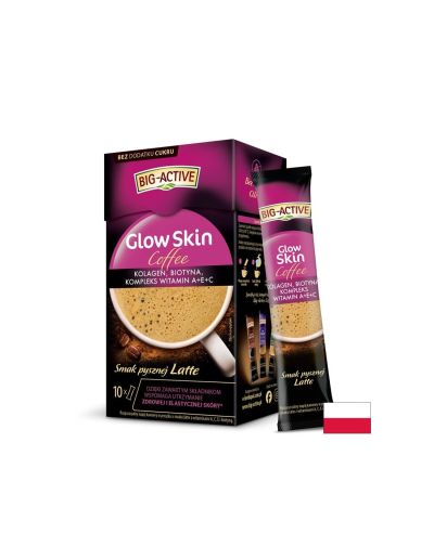 ГЛОУ СКИН Кафе напитка с колаген за кожата х 10 патетчета Herbapol | Glow Skin