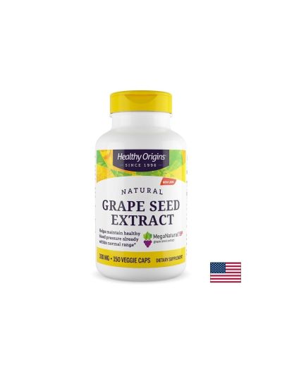 Гроздово семе екстракт 300 мг х 150 капсули Healthy Origins | Grape Seed  MegaNatural