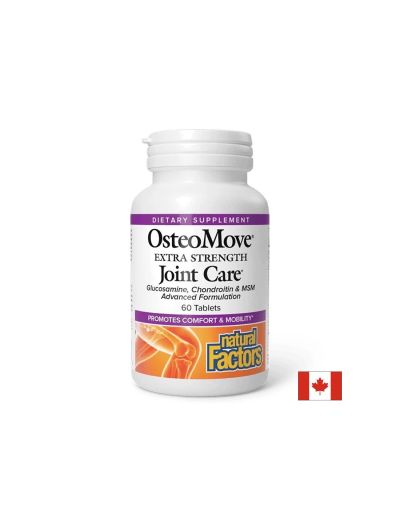 ОСТЕОМУУВ Формула с глюкозамин, хондроитин и МСМ х 60 таблетки Natural Factors | OsteoMove