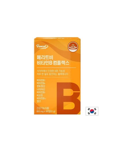 Витамин Б комплекс х 60 таблетки FUNEAT | Vitamin B-Complex
