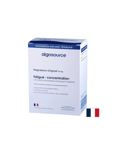 МАГОРИДЖИН Течен морски магнезий 75 мг х 15 ампули Algosource | MagOrigine