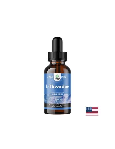 Л-теанин 200 мг + екстракт от лайка на капки х 60 мл | L-theanine & Chamomile