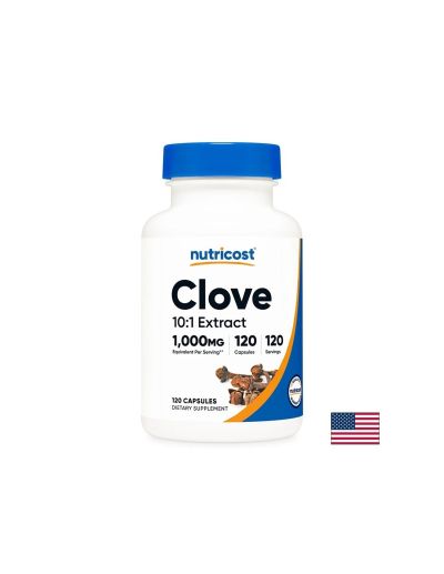 Карамфил екстракт 100 мг х 120 капсули Nutricost | Clove buds