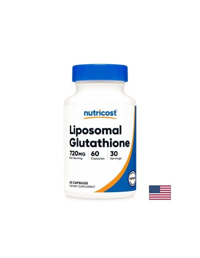 Глутатион липозомен 360 мг х 60 капсули Nutricost | Glutathione