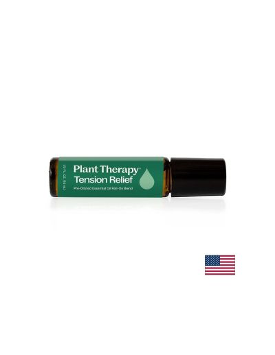 Етерични масла за нервна система и напрежение, рол он х 10 мл Plant Therapy | Tension Relief