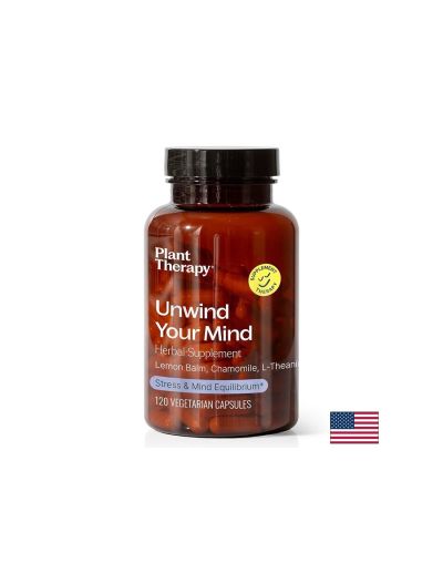 Билкова формула за концентрация и нервна система х 120 капсули Plant Therapy | Unwind Your Mind