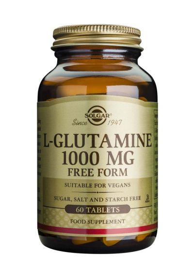 Л-ГЛУТАМИН 1000мг 60 таблетки СОЛГАР | L-GLUTAMINE SOLGAR